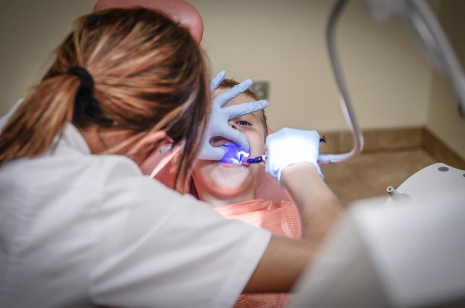 The Riverside Dental waiting room