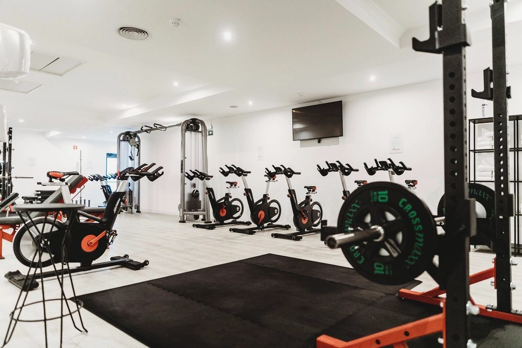The gym floor